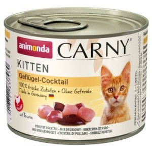 Animonda CARNY Kitten Koktajl Drobiowy 200 g