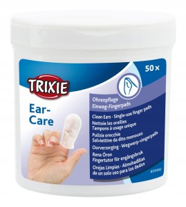 Trixie Ear Care Czyste uszy nakładki na palce 50 szt