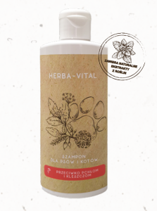 Herba-Vital Szampon przeciwko pchłom i kleszczom 200 ml