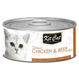 Kit Cat Chicken & Beef Kurczak i wołowina 80g