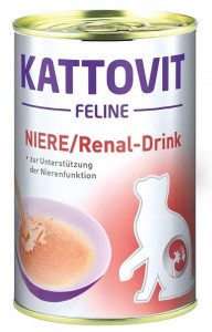 Kattovit Niere / Renal Drink dla kotów z ograniczoną funkcją nerek 135 ml