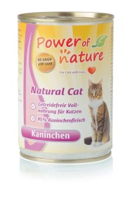 Power of Nature Natural Cat Kaninchen Królik 400 g