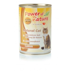Power of Nature Natural Cat Lamm Jagnięcina 400 g