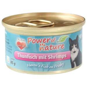 Power of Nature Heaven's Fish on Friday Tuńczyk z krewetkami 85 g