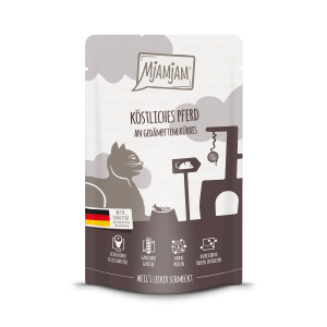 MjAMjAM Pyszna konina z dynią gotowaną na parze saszetka 125g