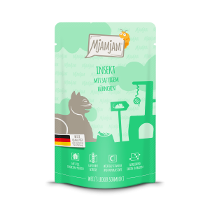 MjAMjAM Insekty z soczystym kurczakiem saszetka 125g