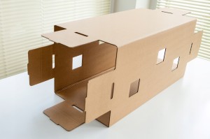 Drapak dla kota KARTONOWY tunel do zabawy dodatek