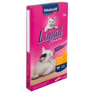 Vitakraft Cat Liquid Snack pasta z kurczakiem i tauryną 15 g