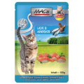 MAC's Cat Łosoś i Drób 100g, NOWA Szata Graficzna, NOWY Skład