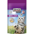 MAC's Shakery Snacks Skin&Coat 60g, Chrupiące Przysmaki Z Kremowym Nadzieniem! Drób I Wołowina! Dodatek Oleju Z łososia, Drożdży I Siemienia Lnianego Dla Zdrowej Skóry I Pięknej Sierści! Nowa Szara Graficzna!
