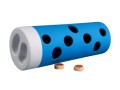 TRIXIE Activity Snack Roll Tunel/Walec/Rolka Na Przysmaki, 14x6,5 cm, niebieski/pomarańczowy