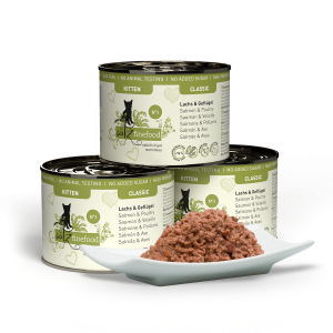 Catz Finefood Kitten No. 05 Łosoś i Drób 200g 