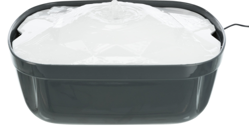 Trixie Poidło fontanna Polygon 2,5l biało/szare