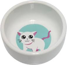 YARRO Miska Ceramiczna Motyw Kot 11,5x5cm Mix 3 wzorów 