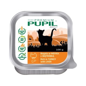 Pupil Premium Indyk z wątróbką 100 g, Wyprodukowana w Polsce!