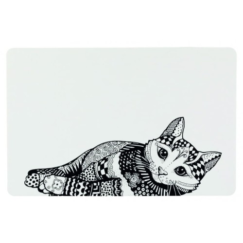 TRIXIE Podkładka pod Miski Zentangle , 44x28 cm