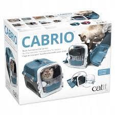 Catit Design Transporter  Pet Cargo Cabrio z IATA turkusowy/szary 