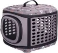 Ibiyaya Transporter Kuferek Szary do 6 kg, Bardzo Lekki (1,2 kg) i Składany! 