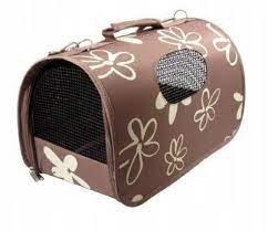 Torba Transporter Zolux Flower M 24x43x25 cm, jasnobrązowy