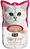 Kit Cat PurrPuree Tuńczyk i Wędzona Ryba 15g (1 szt)