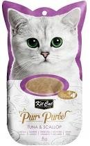 Kit Cat PurrPuree Tuńczyk i Przegrzebki 15g (1 szt) 