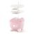 Catit Pixi Fountain Poidło Fontanna dla kota 2,5l, 22x22x19,5cm, różowa