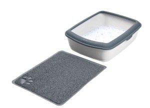 TRIXIE Mata pod Kuwetę PVC 45x37cm, antracyt