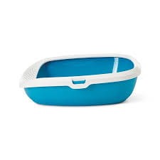 Savic Gizmo Kuweta Otwarta z Ramką, 52x39x15cm, earth blue