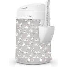 Petmate LitterLocker II Design Pokrowiec Dekoracyjny na Pojemnik, Szary w Koty