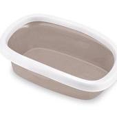 Zolux Sprint 20 Kuweta Odkryta z Ramką, 58x39x17cm, Pudrowy róż