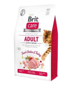 Brit Care Grain Free Adult Activity Support Kurczak i indyk 400 g