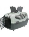 Trixie  Transporter Be Eco Capri 2 XS-S  z Plastikowymi Drzwiami 37x34x55cm, do 8 kg, antracyt/szary/zielony