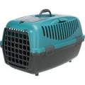 Trixie  Transporter Capri 2 XS-S  z Plastikowymi Drzwiami 37x34x55cm, do 8 kg, szary/petrol