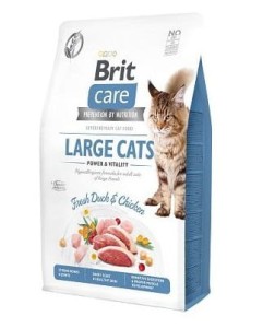 Brit Care Grain Free Large Cats Kaczka i kurczak 400 g