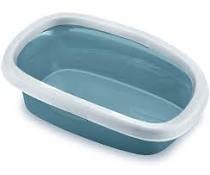 Zolux Sprint 20 Kuweta Odkryta z Ramką, 58x39x17cm, błękitny