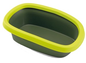 Zolux Sprint 20 Kuweta Odkryta z Ramką, 58x39x17cm, seledynowy