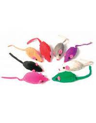 Zolux Myszka Średnia z Grzechotką, Mix kolorów, Naturalne Futerko!