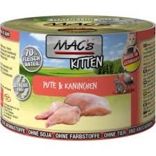 MAC's Kitten Indyk i Królik 200g 