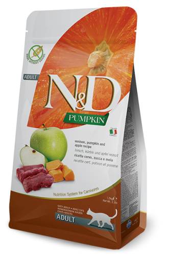 N&D Cat Pumpkin Dziczyzna z Dynią i Jabłkiem  300g 