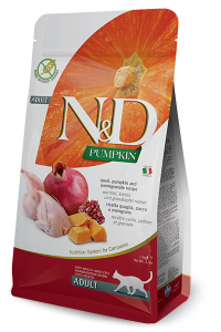 N&D Cat Pumpkin Przepiórka z Dynią i Granatem 300g  