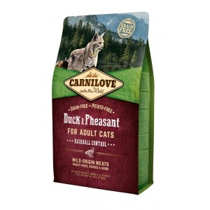 Carnilove Cat Kaczka i bażant 2 kg