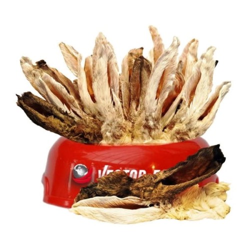 Vector Food Ucho Królicze z sierścią, 1 sztuka 