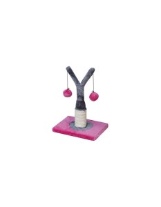 Yarro Drapak Mini Drzewko 18x18x32 cm, różowy/szary 