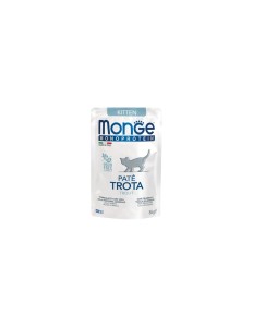Monge Monoprotein Buste Kitten Pstrąg 85g