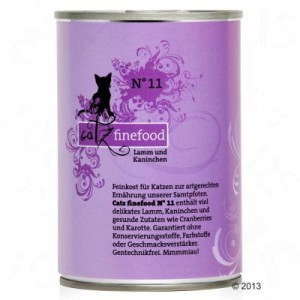 Catz Finefood No.11 Jagnięcina z królikiem 400 g