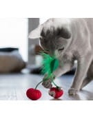 Petstages Cherry Dental Zabawka Wspomagająca Czyszczenie Zębów z Kocimiętką