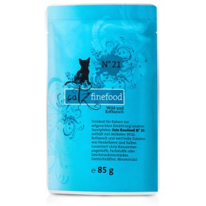 Catz Finefood No.21 Dziczyzna i karmazyn saszetka 85 g