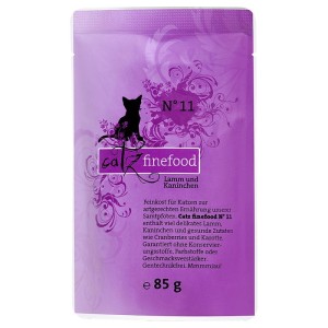 Catz Finefood No.11 Jagnięcina z królikiem saszetka 85 g