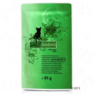 Catz Finefood No.23 Wołowina i kaczka saszetka 85 g