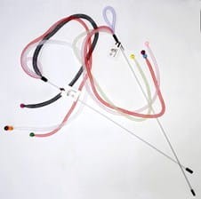 Diamond Pets Wędka 3 Grube Wężyki 65 cm (model 13)